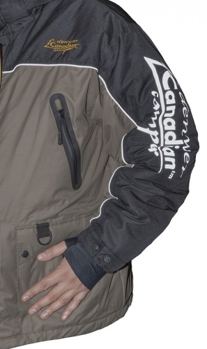 Зимний костюм для рыбалки Canadian Camper Denwer Pro цвет Black/Stone (XL) фото 3